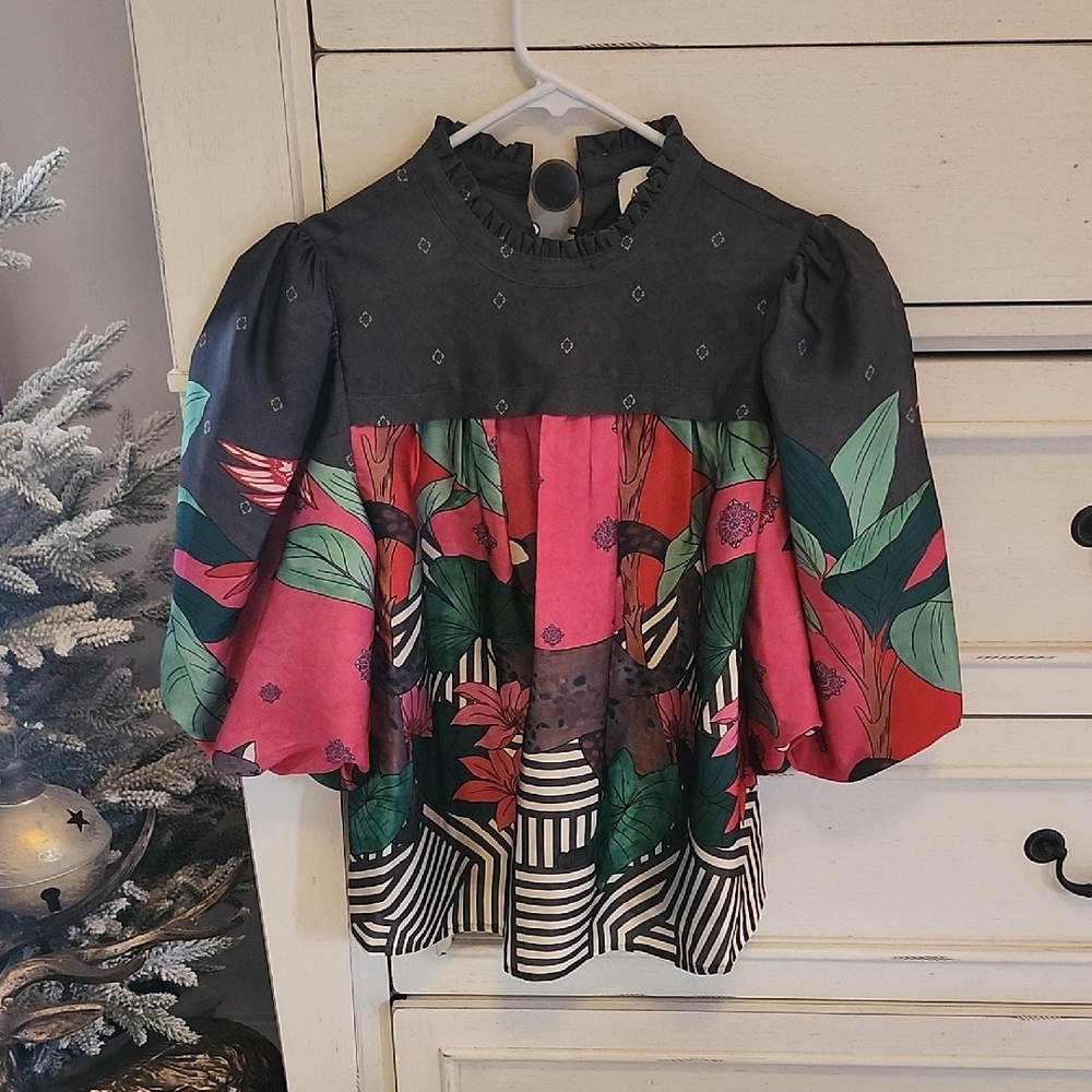 Alden Adair Puff Sleeve Top